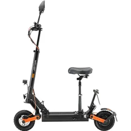 Vorago Joyor S8E Elektroroller 45 km/h 800W Sitz faltbar offroad Federung NFC E-Scooter E-Mofa Moped - Schwarz