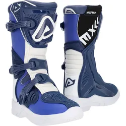 Acerbis X-Team, Stiefel Kinder - Dunkelblau/Weiß - 33 EU