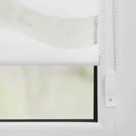 Lichtblick Doppelrollo Welle 90 x 220 cm weiß