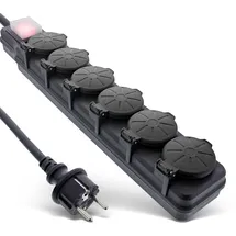 InLine Steckdosenleiste 3 m Schwarz 6 St.