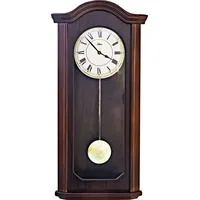 ZEIT.punkt Säntis Funk Wanduhr Pendeluhr Regulator, GERMANY, massives Holzgehäuse, BIM BAM Schlag & Westminster - 345412