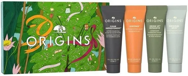 Origins Holiday Mini Masking Essentials Face (4 Stück)