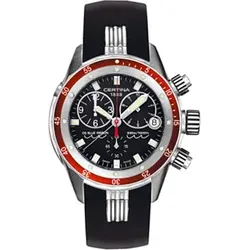 Certina Herren Quarz Kollektion DS Blue Ribbon Chrono C007.417.17.051.00 - schwarz - 43mm