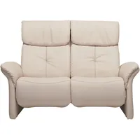 Himolla Komfortklass 2-Sitzer-Sofa Heimkino, Creme, Leder, Echtleder, Longlife-Leder, Uni, 152x107x91 cm, Blauer Engel, Goldenes M, Made in Germany, Emas, Typenauswahl, Lederauswahl, Stoffauswahl, planbar, Hocker erhältlich, Rücken echt, Wohnzimmer, Sofas & Couches, Wohnlandschaften, Ledersofas