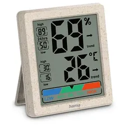 hama Ponza Thermometer braun