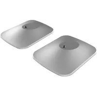 KEF P1 Desk Pad Tisch/Bank Aluminium Silber