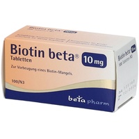 betapharm Arzneimittel GmbH Biotin beta 10 mg
