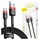 Baseus USB-A auf USB-C 2 m Schwarz/Rot