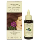 L'Erbolario Haarfarben Gel mit Heidelbeere - Tief Mahagonirot 70 ml