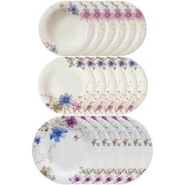 Villeroy & Boch Mariefleur Gris Basic Kombiservice 18-tlg. bunt