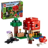 LEGO Minecraft The Mushroom House 21179 Building Kit; Toy House Playset; Great Gift for Kids and Players Aged 8+ (272 Pieces)