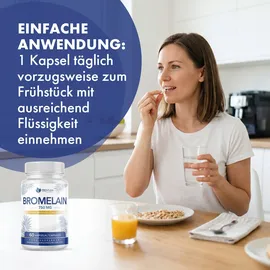 provilea Nutrition Bromelain Kapseln 60 St.