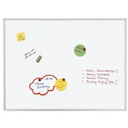 FRANKEN Whiteboard ECO 90,0 x 60,0 cm weiß emaillierter Stahl