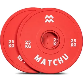 Matchu Sports Fractional Plates 2,5 KG 2er Set Hantelscheiben 50 mm 2x2,5