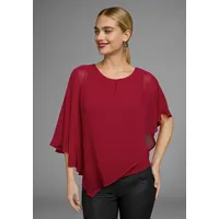 LAURA SCOTT Chiffonbluse, für festliche Anlässe Laura Scott rot