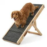 Artpet Hunderampe für Sofa Bett Klappbar Rampe Klappbar für kleine Hunde Katzen Einstellbar 45 cm, bis zu 20kg