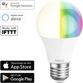 Hama LED Lampe Reflektor GU10 5,5W, RGBW, dimmbar, Refl., für Sprach-/App-Steuerung (00176598)