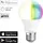 Hama LED Lampe Reflektor GU10 5,5W, RGBW, dimmbar, Refl., für Sprach-/App-Steuerung (00176598)