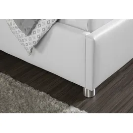 MAINTAL Polsterbett MAINTAL "Bloomington", weiß, B:152cm H:105cm L:210cm, Betten, Polsterbett, Bettseiten zerlegt, ohne Bettkasten