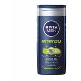 NIVEA Men Energy Duschgel für Gesicht, Körper und Haare (250ml)