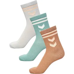 3er Pack hummel hmlALFIE Socken Kinder 8199 - cork 28-31
