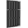 vidaXL WPC Gartentor 100 x 180 cm grau