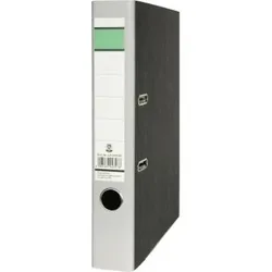 Ordner DIN A4 50mm Recycling Pappe grau - grau