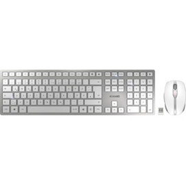 Cherry DW 9100 Slim BE Set weiß/silber