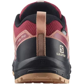 Salomon XA Pro Kinder Earth Red/Black/Almond Cream 33