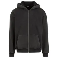 URBAN CLASSICS Zip-Kapuzenpullover in magnet | Gr.: 3XL