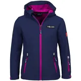 TROLLKIDS Regenjacke Blau/Pink 116