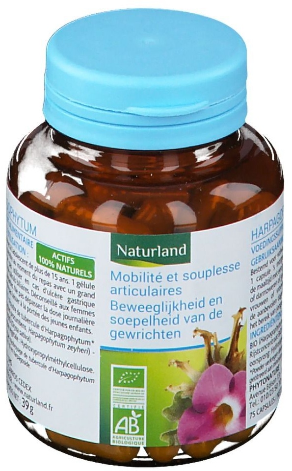 Naturland Souplesse & mobilité articulaires 75 pc(s) capsule(s)
