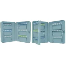 E/D/E Schlüsselkassette für 30 Schlüssel 30 x 24 x 8 cm Grau/Silber