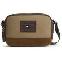 Tommy Hilfiger TH Heritage Camera Bag Umhängetasche Leder/Braun/Khaki