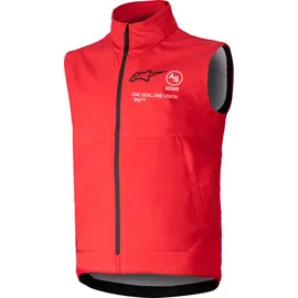 Alpinestars Techstar Softshell Weste - Rot - XL
