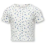 only & kids Kogbella Life Short AOP S/S Top JRS Noos - 146-152