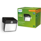 Philips Outdoor Wandleuchte Yarixa Solar 2.2 W Schwarz