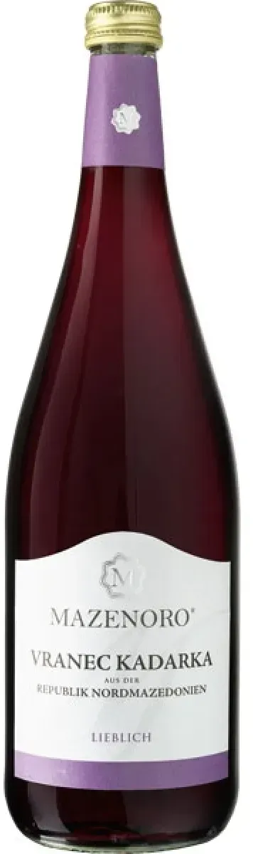 Nordmazedonischer Kadarka Rotwein lieblich 1 l | 2024