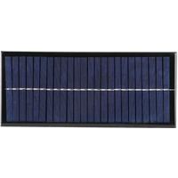 2,5 W 12 V polykristallines Silizium-Solarpanel-Kleber Solarzellen-Batterieladegerät Mini Small Solarpanel-Modul 213 x 92 mm (8,4 x 3,6 Zoll)