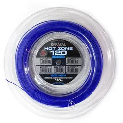 Karakal Squashsaite Hot Zone Braided 120 (Power+Kontrolle) 1.20mm blau 110m Rolle