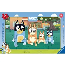 Ravensburger Rahmenpuzzle Bluey und ihre Familie