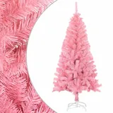 vidaXL Künstlicher Weihnachtsbaum mit Ständer Rosa 120 cm PVC