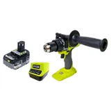RYOBI RPD18BL2-0 Akku Schlagbohrschrauber 18 V 95 Nm Brushless + 1x Akku 5,0 Ah + Ladegerät