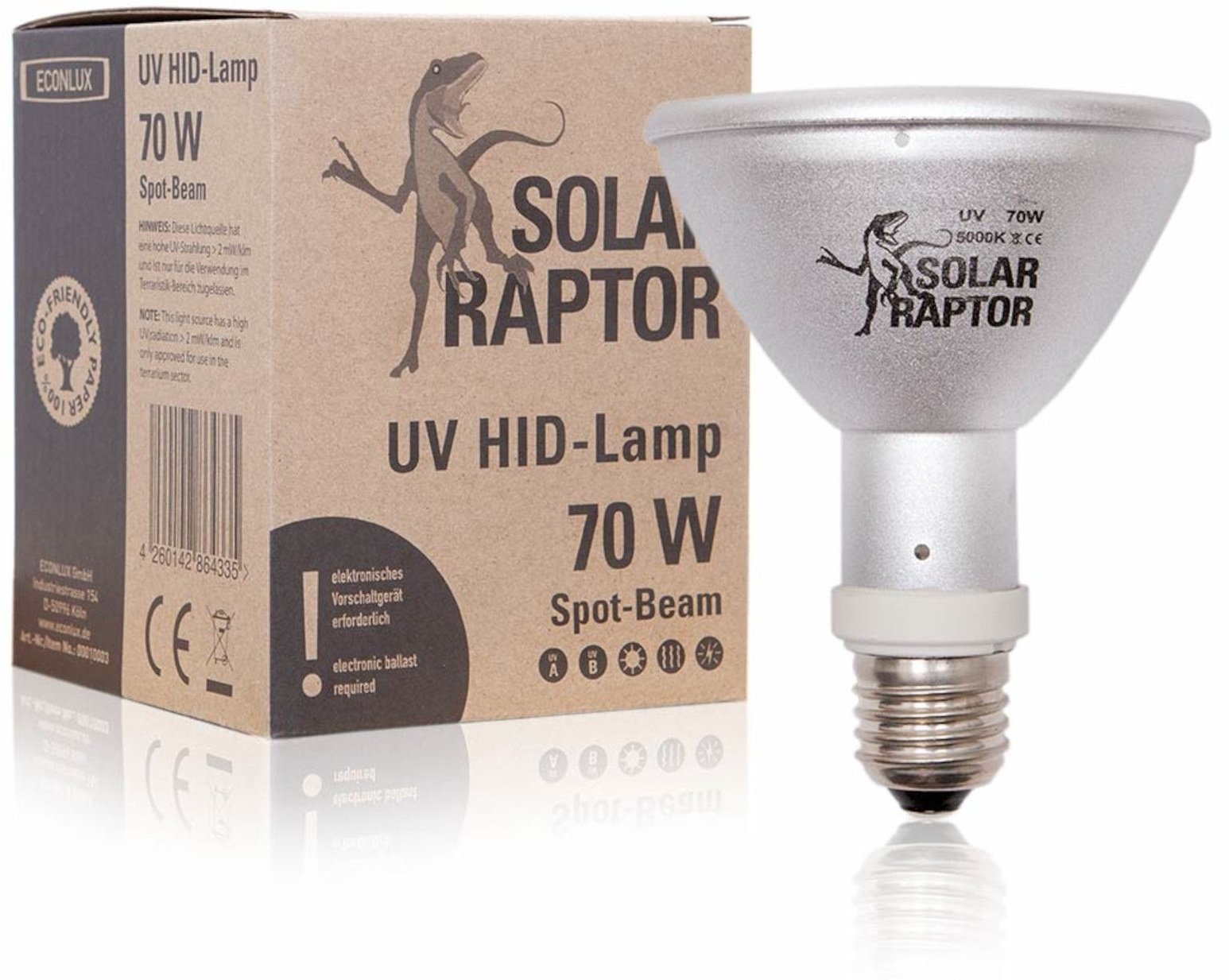 SolarRaptor UV HID Spot Strahler 1 St