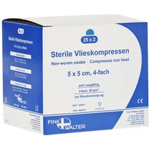 FINK & WALTER GMBH Vlieskompressen 5 x 5 cm 50 St.