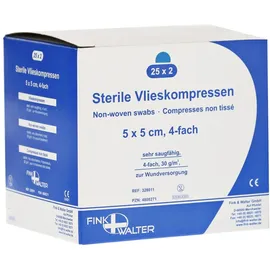 FINK & WALTER GMBH Vlieskompressen 5 x 5 cm 50 St.