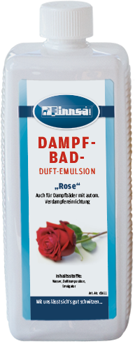 Finnsa Dampfbad-Duftemulsion - Rose - 1L