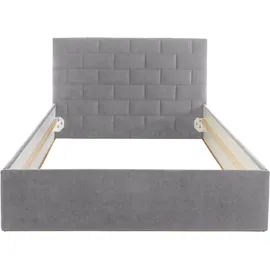 Westfalia Schlafkomfort Polsterbett 140 x 200 cm Grau