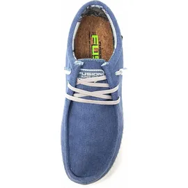 Fusion Washed Canvas Schuhe Herren blau 42 - Blau - 42