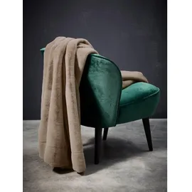 Essenza Furry Plaid 150 x 200 cm Taupe